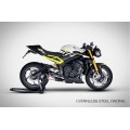 ZARD Full Exhaust system for Triumph Street Triple 765 R / RS / Moto2 (2023+) ZARD Full Exhaust system for Triumph Street Triple 765 R / RS / Moto2 (2023+)